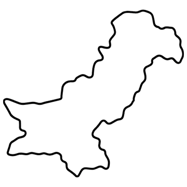 pakistan map